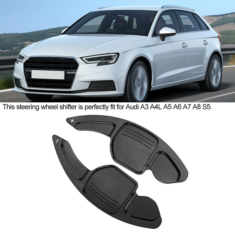 Car Steering Wheel Shift Paddle Blade Shifter for Audi A3 A4L A5 A6 A7 A8 S5