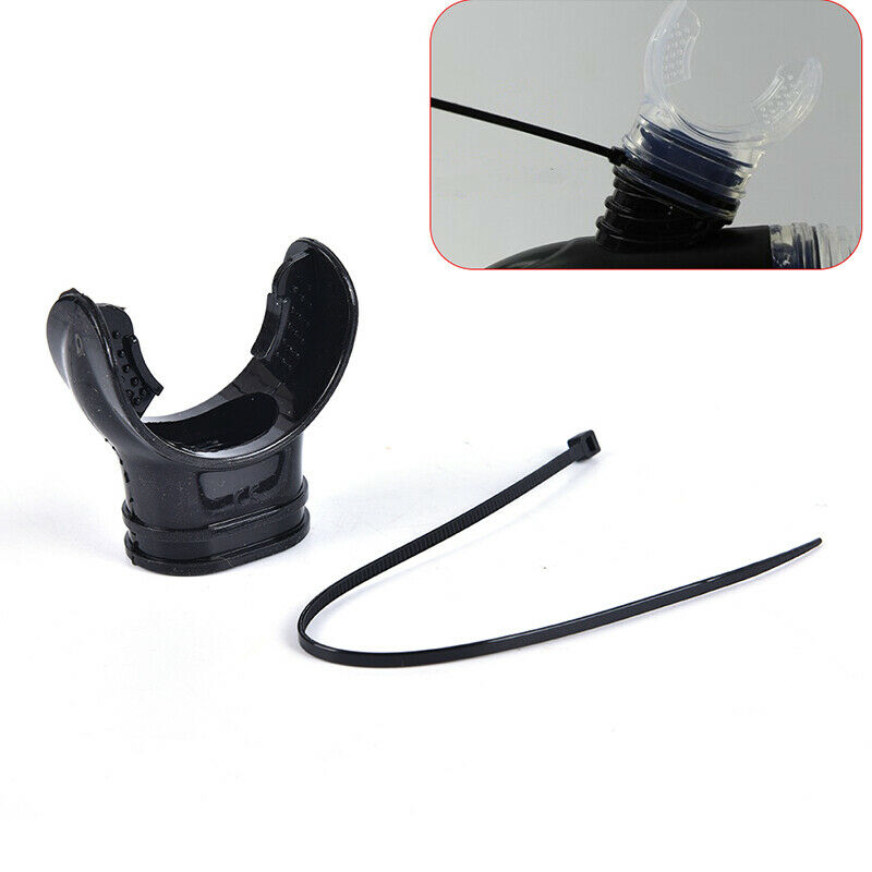 Silicone Mouth Piece Diving Snorkel Silicone Bite Mouthpiece Mouth PieceJ.l8