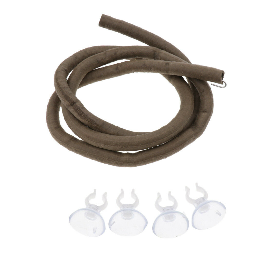 Small Animal Bend-A-Branch Pet Terrarium Habitat Decor with Sunction Cups