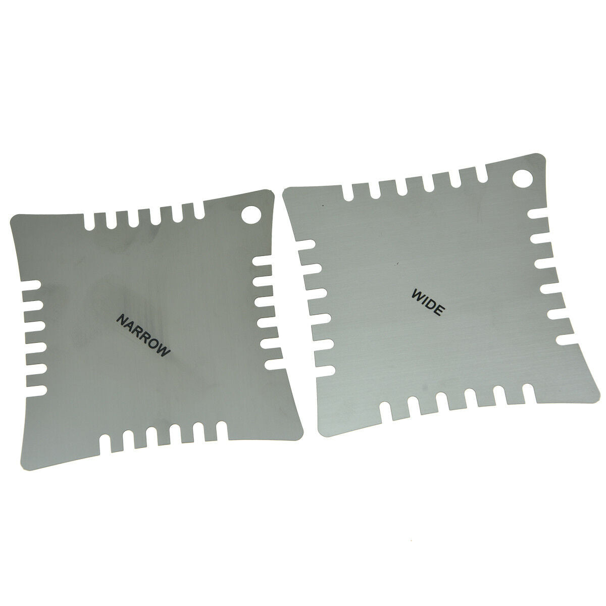 4x Stainless Steel Guitar Notched Radius Gauge Fingerboard Measuring Tool