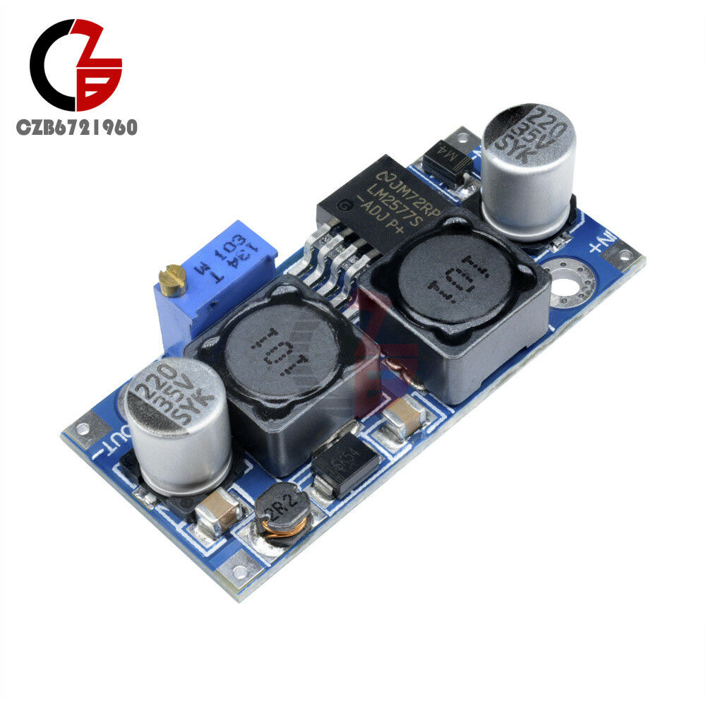 DC-DC Auto Boost Buck step Up step down Converter Module Solar Voltage LM2577