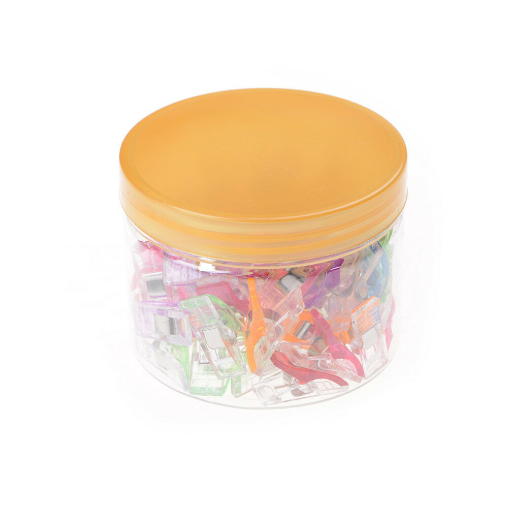 50X Bottles Colourful Wonder Clips Quilters Clips Sewing Quilting Supplies  BDAU