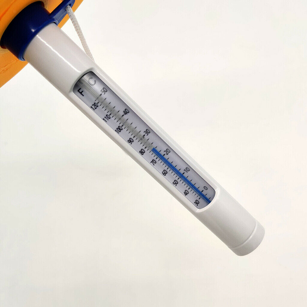 Floating Pool Thermometer Hot Tub Spas Float Water Temperature Meter Checker