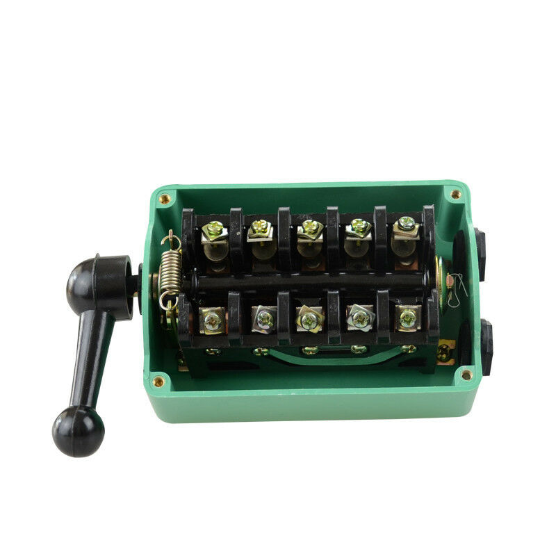2PCS Cam Starter Switch 60A 380VAC Forward Stop Reverse Three-phase AC 50Hz