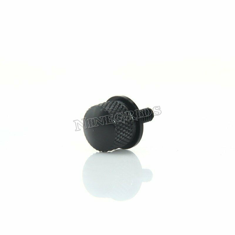Black CNC Metal Plate/Fairing/Seat/Saddle Bolt Screw 6mm For HXXlXy Motorcycle