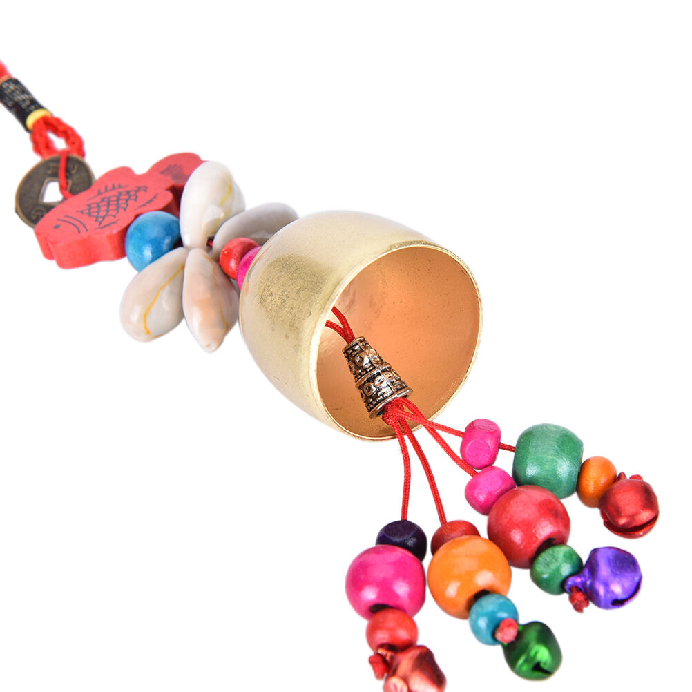 New Arrival Home Yard Garden Outdoor Bicycle Copper Bell Mobile Wind Chim.l8