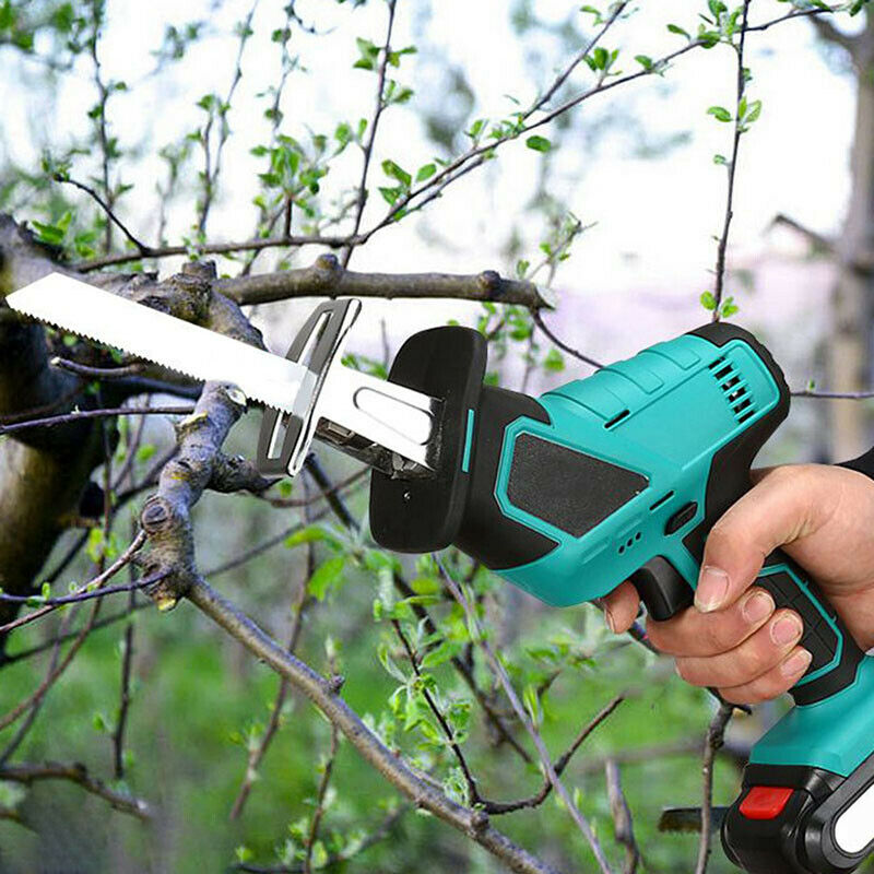 Cordless Reciprocating Saw Portable Replacement Electric Saw Metal Wood CuttinJ7