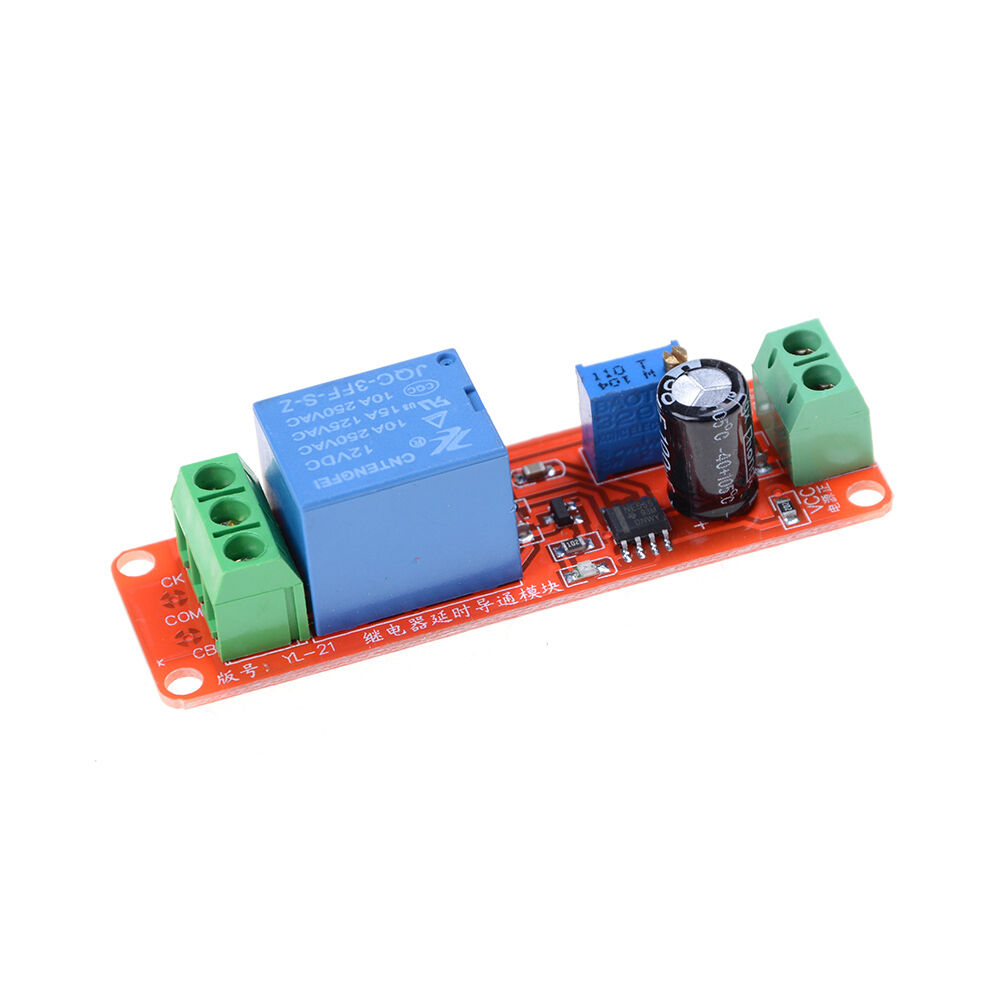 New NE555 DC 12V Delay Relay shield Timer Switch Adjustable Module 0-10Second WF