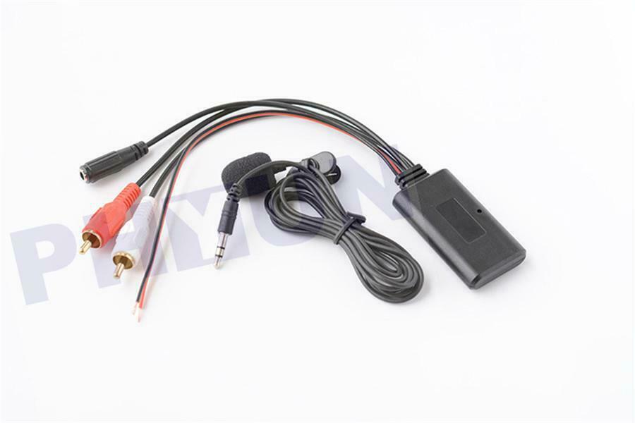 2RCA BT Wireless Connection Adapter Bluetooth AUX Music + MIC BT Phone Universal