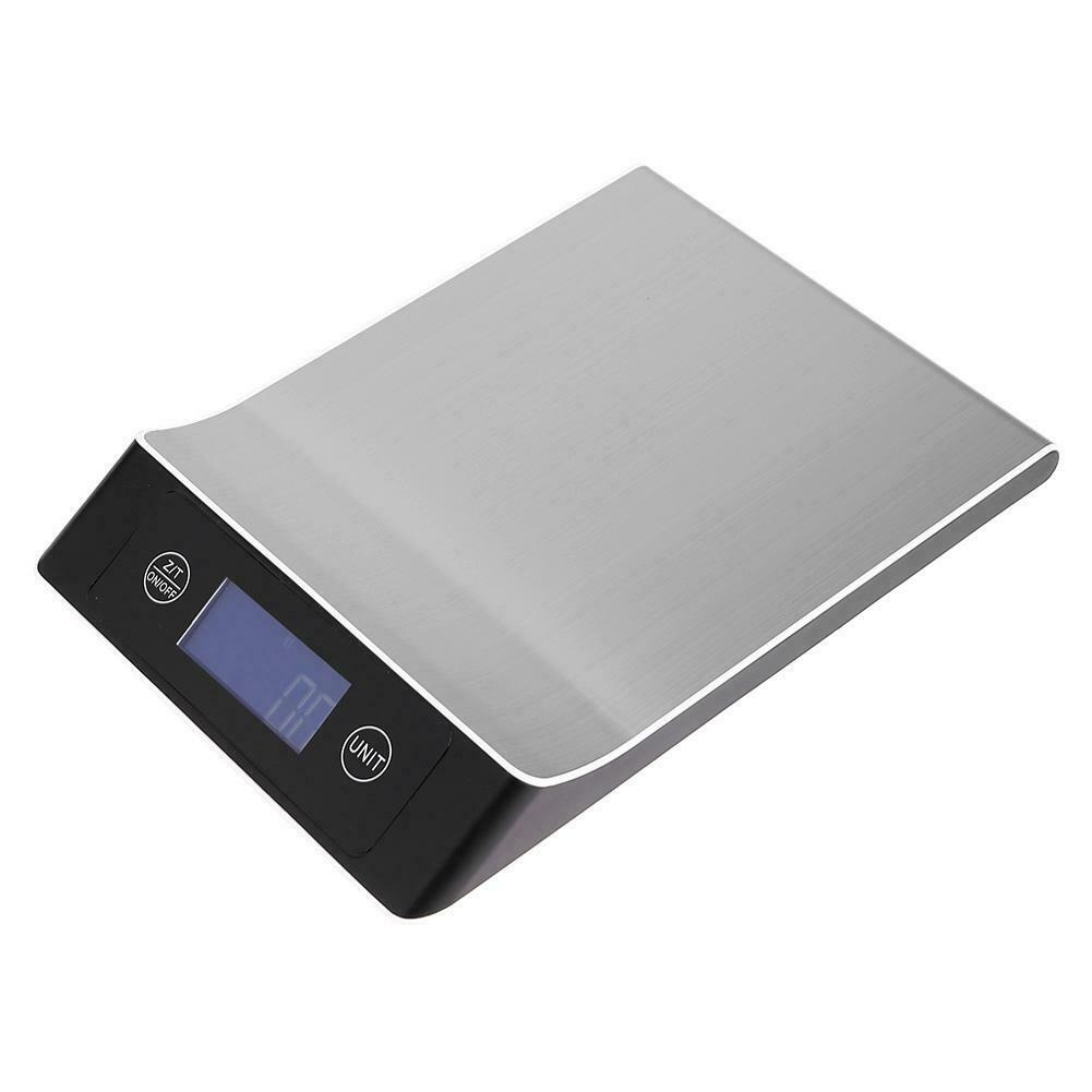 15kg/1g Stainless Steel Electronic LCD Digital Scale Kitchen Weighting Tool @