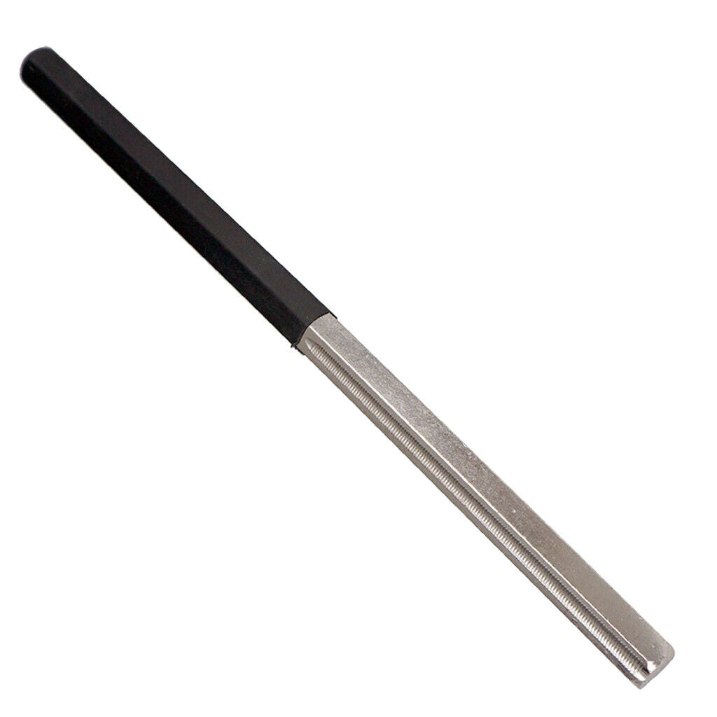 Guitar Fret Crowning File Dressing File Luthiers Tool Black Gray Easy To Grip,
