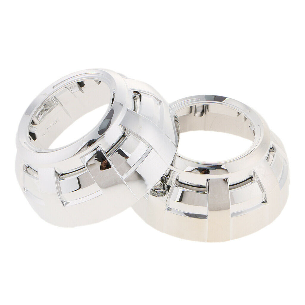 Pair 3.0 Inch HID Bi-Xenon Projector Lens Headlights Shroud Car Headlight