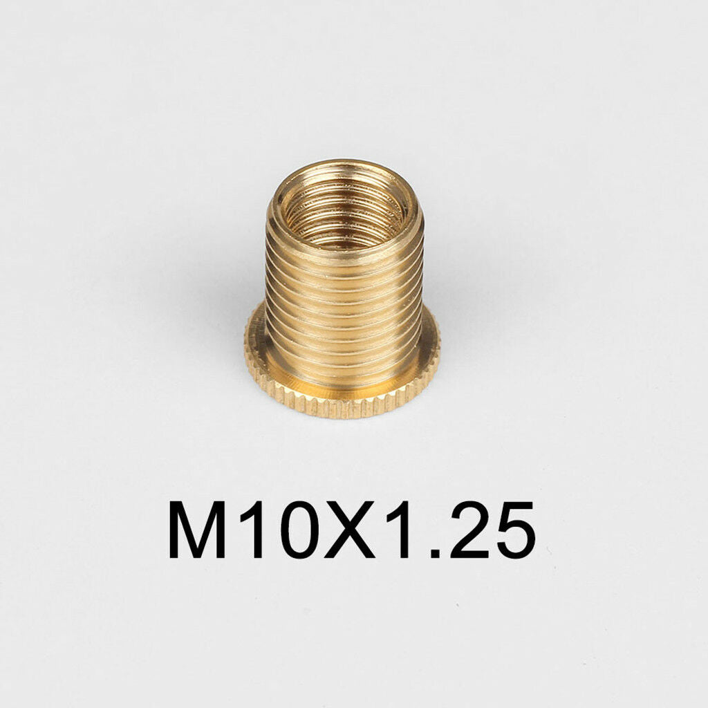 Pack of 5 Alloy Gear Shift Knob Thread Adapter Nuts Insert Set M10x1.25