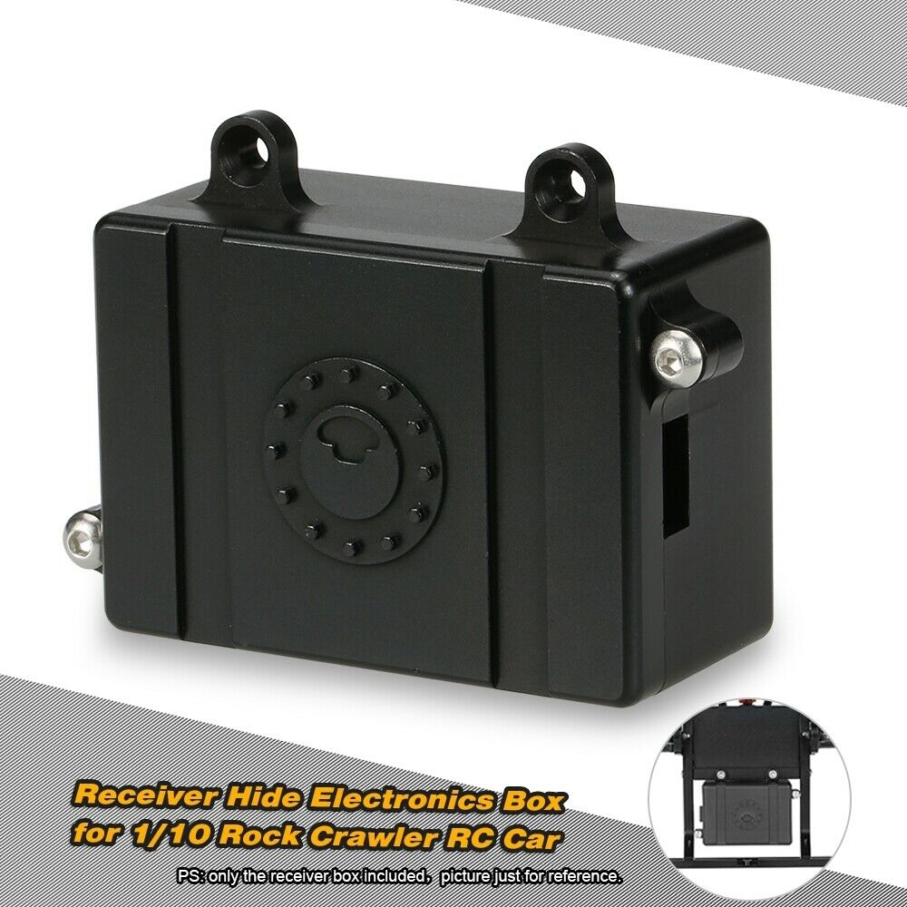 Fuel Cell Electronic Cover Radio Receiver Box for 1/10 Scale Axial SCX-10