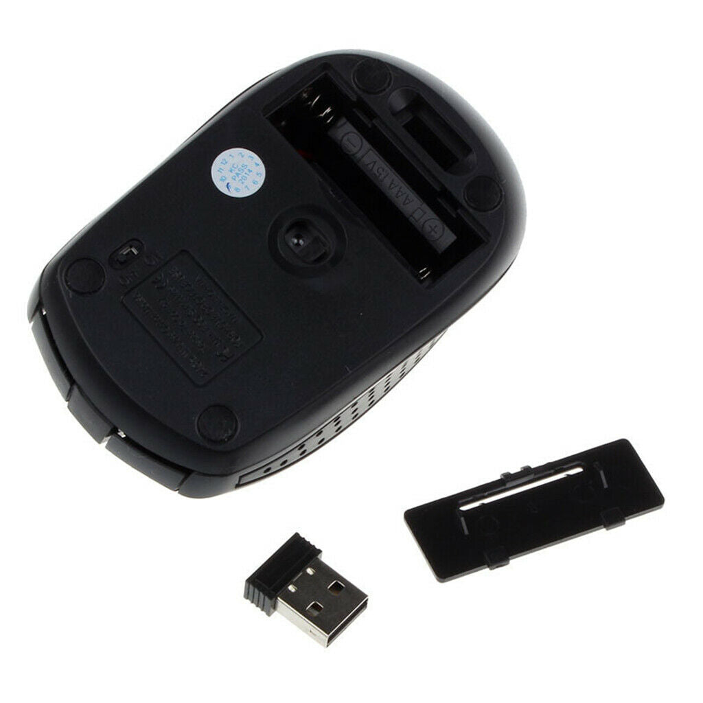2.4g wireless mouse mini cordless optical mice 6 buttons 1800 dpi for PC