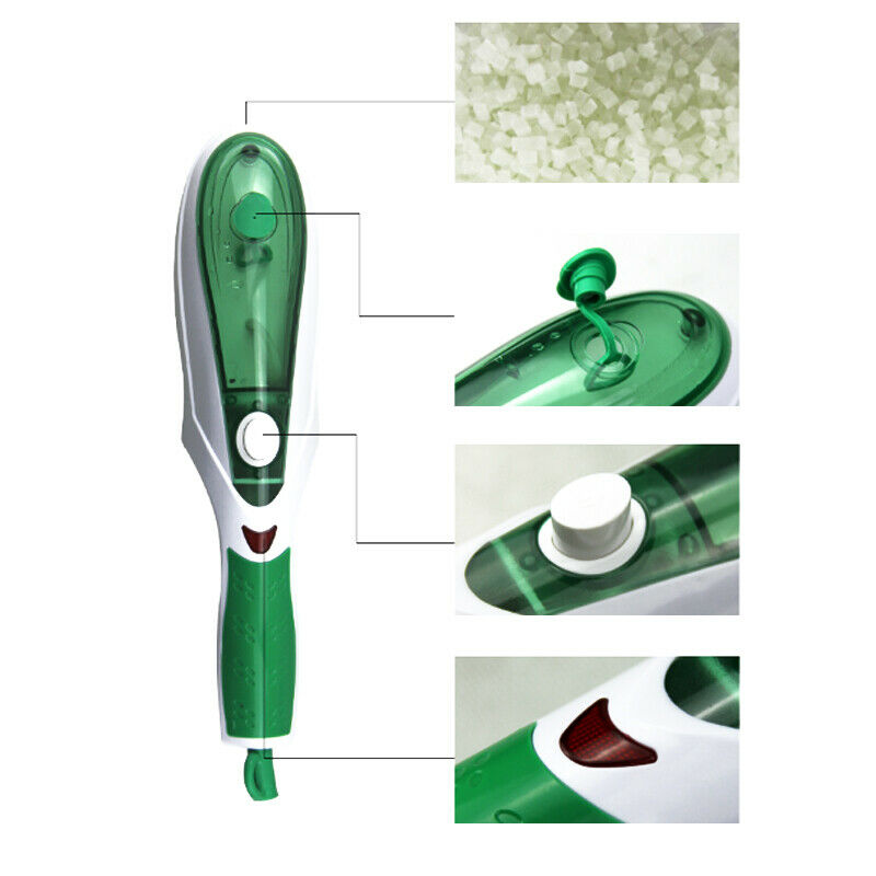 1000W Electric Steam Iron Handheld Fabric Laundry Steamer Brush Home Travel 220V