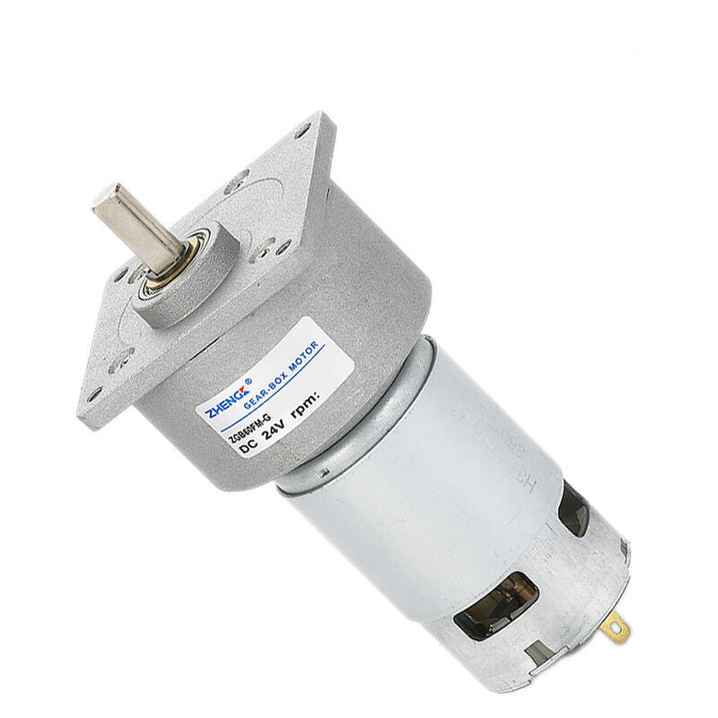 ZGB60FM-G DC 24V 70RPM 8mm Shaft Diameter permanent magnet Geared Motor