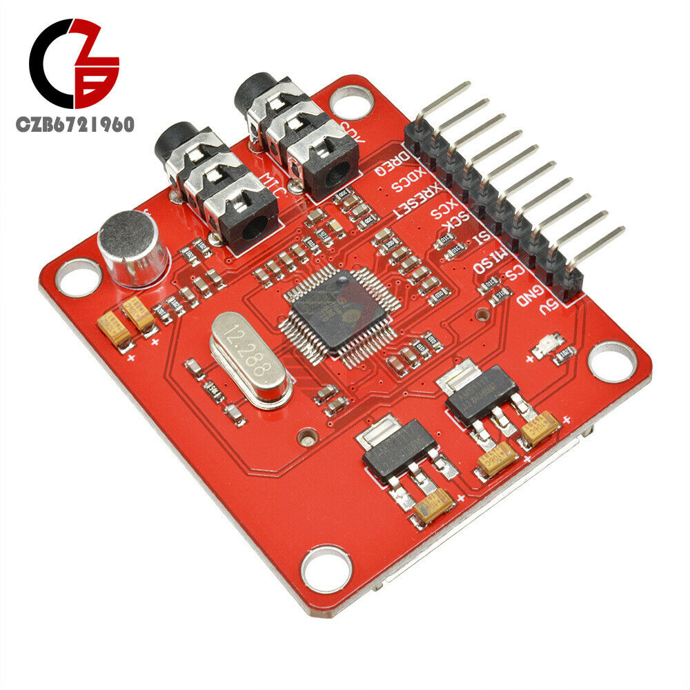 VS1053 MP3 Module & SD card slot VS1053B Ogg real-time recording for Arduino
