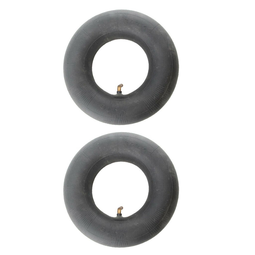 2X Perfect 3.00 X 4 INNER TUBE FOR FRONT/REAR TIRE STEM FOR 3.00-4 TUBE