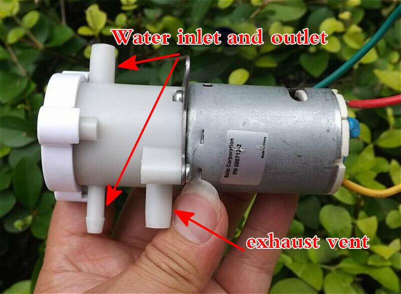 545 DC motor water pump 5-6V small gear pump self-priming water pump