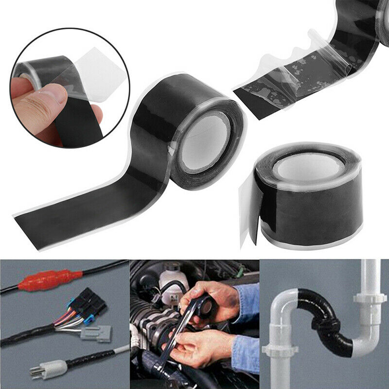 Black Car Stickers Super Strong Fiber Waterproof Tape for Car Auto Stop L.l8
