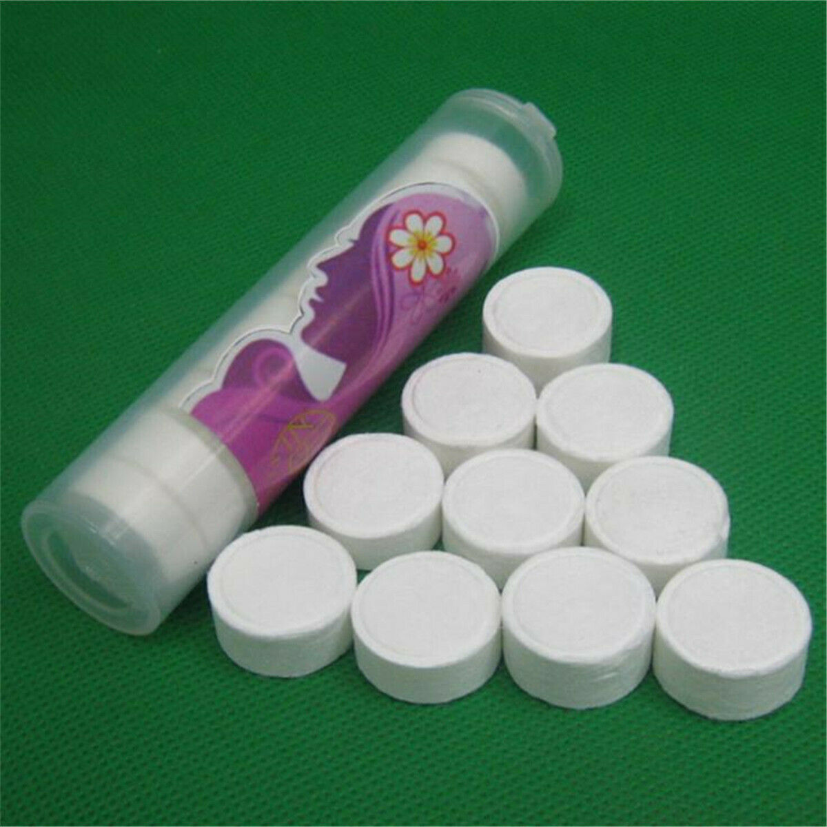 10Pcs Dry Cotton Compressed Coin Disposable Towel Outdoor Travel Facial Tissue