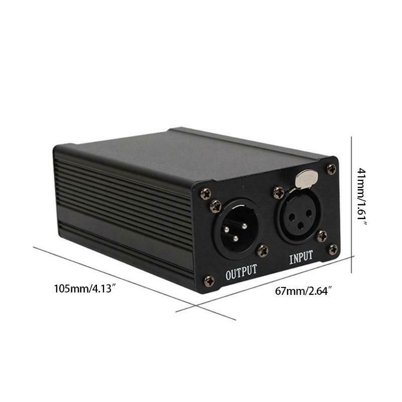 Condenser Microphone Phantom Power GAZ-PS02 Professional USB Power Supply