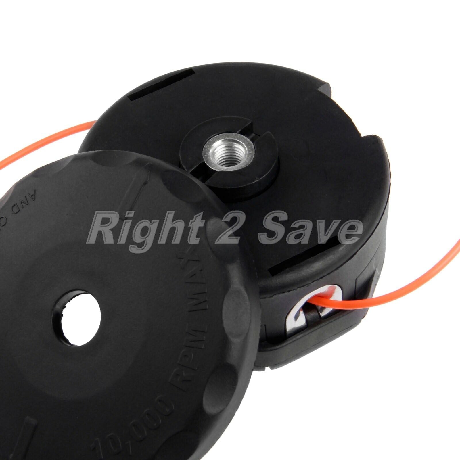 Universal Cutting String Trimmer Head Brush Adaptor M10*1.25LH Female with Lines