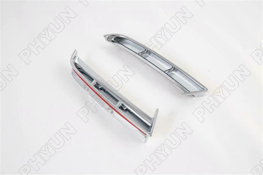 For 2021 Hyundai Tucson Chrome Front Fog Light Cover Bumper Trims Accessory 2x