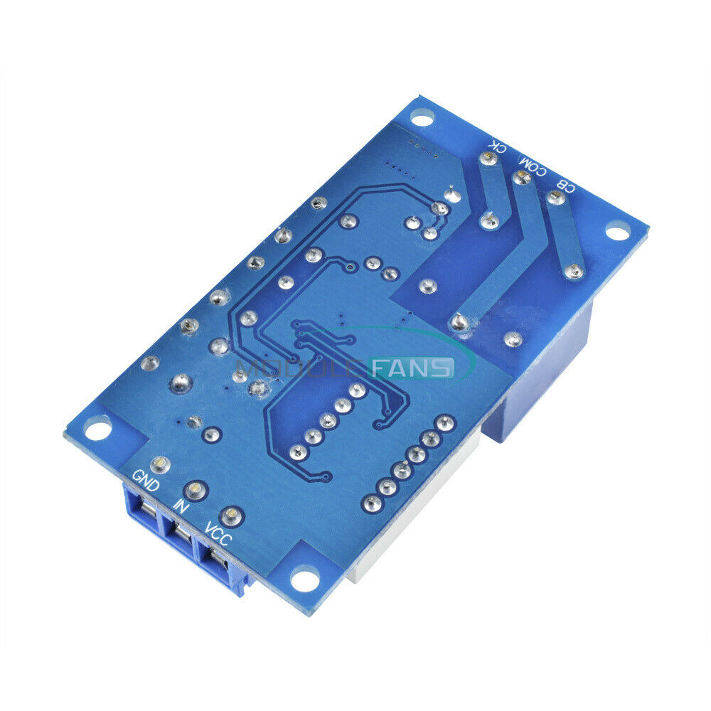 2PCS 12V LED Automation Delay Timer Control Switch 3-digit Relay Module No Case
