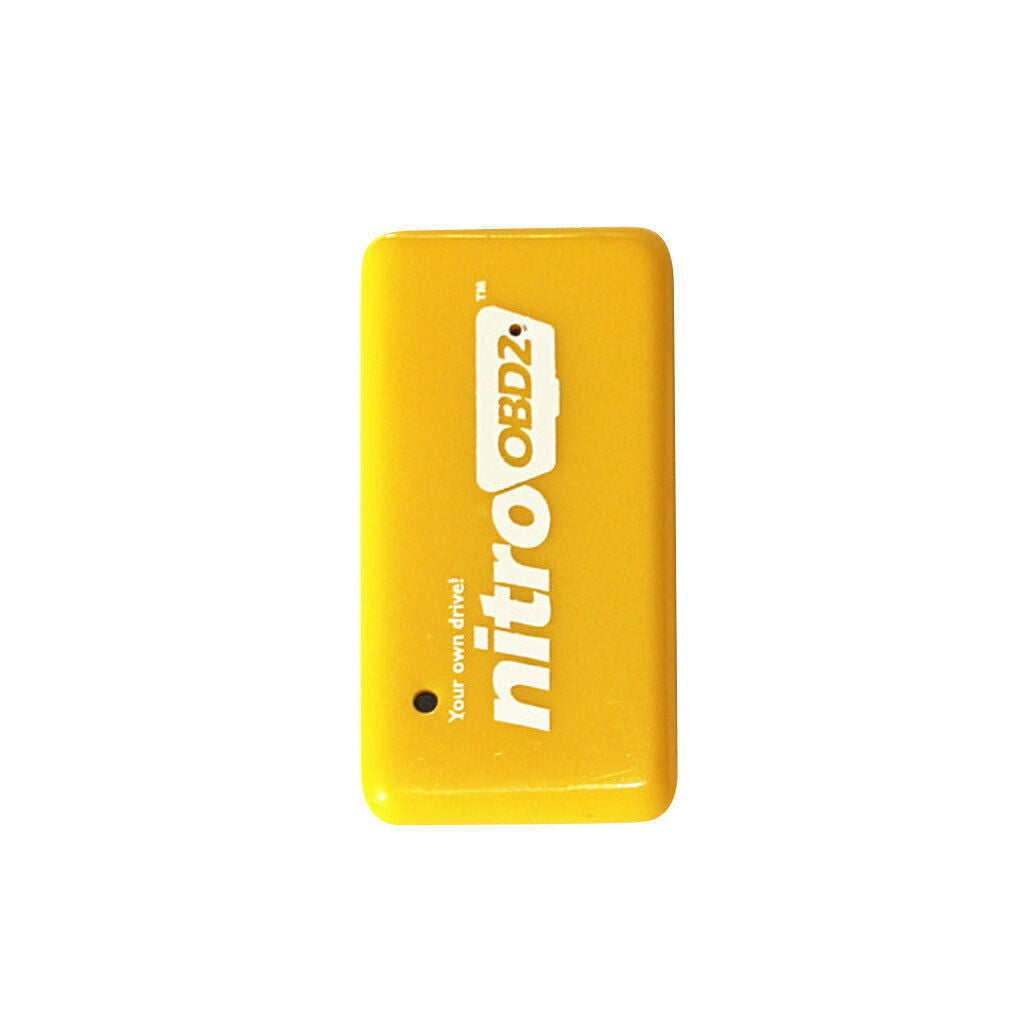 Yellow Plastic Nitro OBD2 Plug and Drive Performance Chips Benzine Chip Box