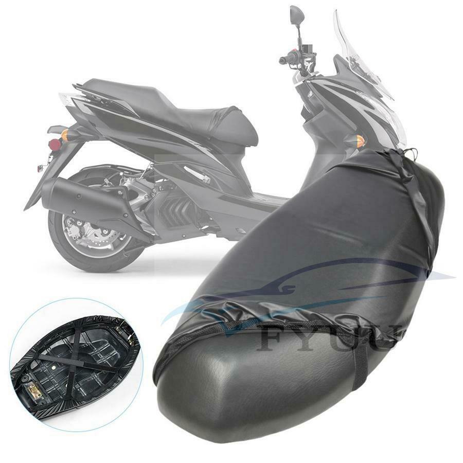 1x L SIZE Motorcycle Seat Cover Dust UV Motorbike Scooter Seat Cushion Protector