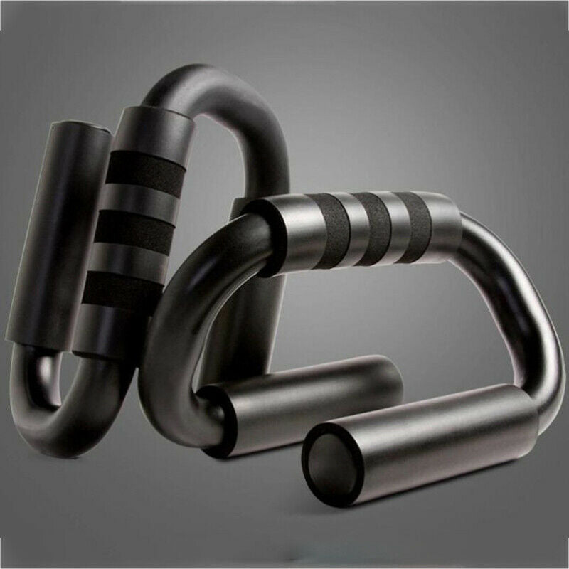 1Pair Fitness Push Up Pushup Stands Bars Gym Exercise Training Sponge Hand G Rf