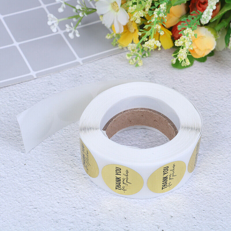 500pcs THANK YOU for your purchase Stickers Package seal labels scrapbook.l8