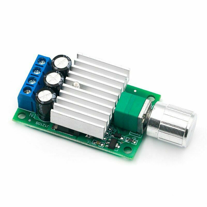 12V24V10A Stepless Variable Speed with Switch Pwm Dc Motor Speed Controller