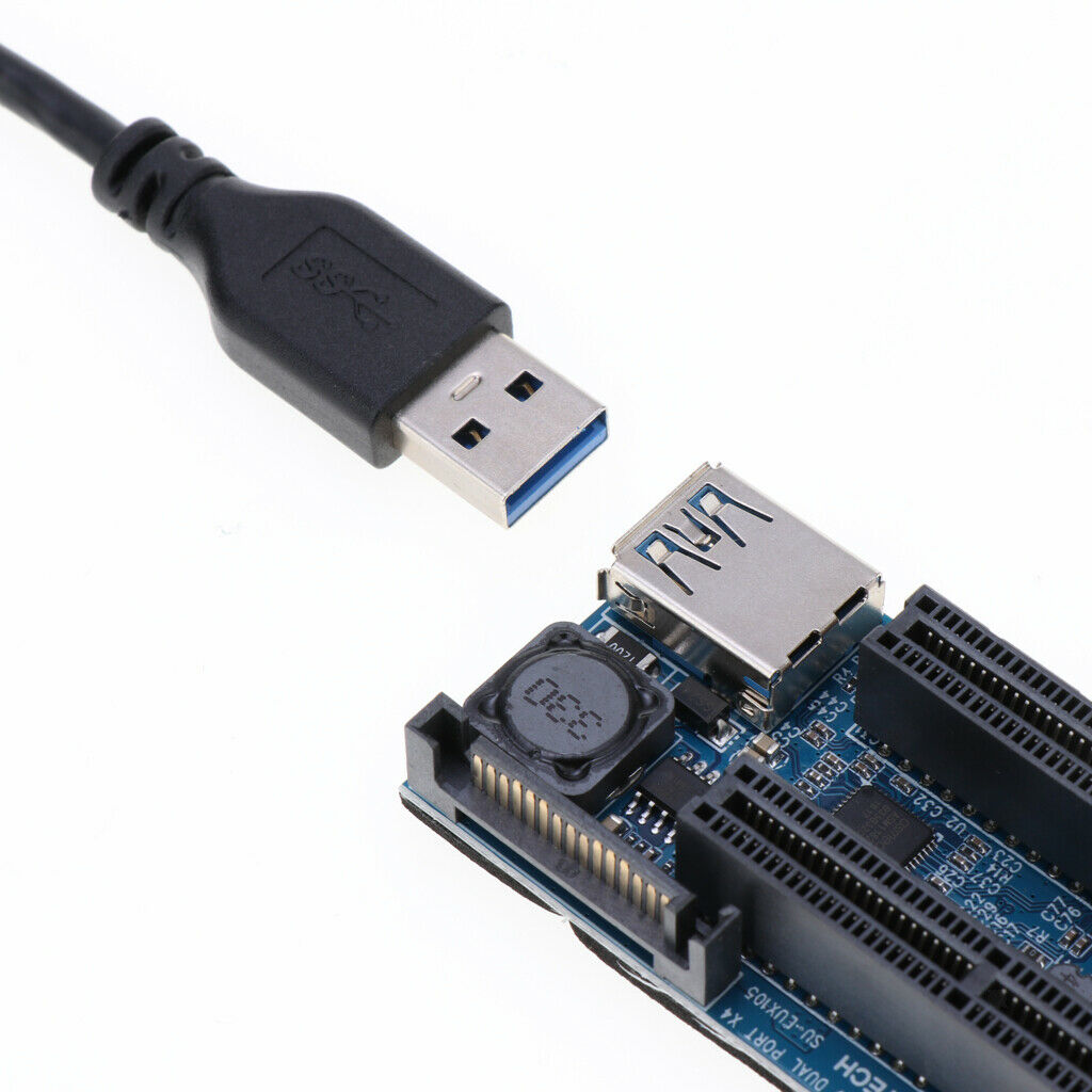 Quality USB 3.0 PCI-E Express X1 Extender Adapter Cable