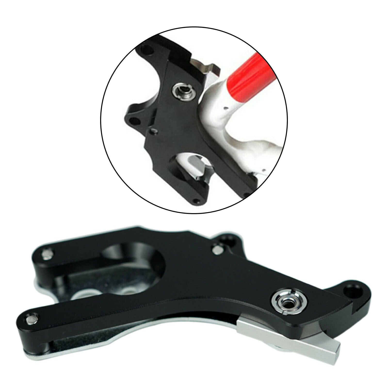 Universal Disc Brake Adapter V Brake to Disc Brake QR Bracket Seat Rack