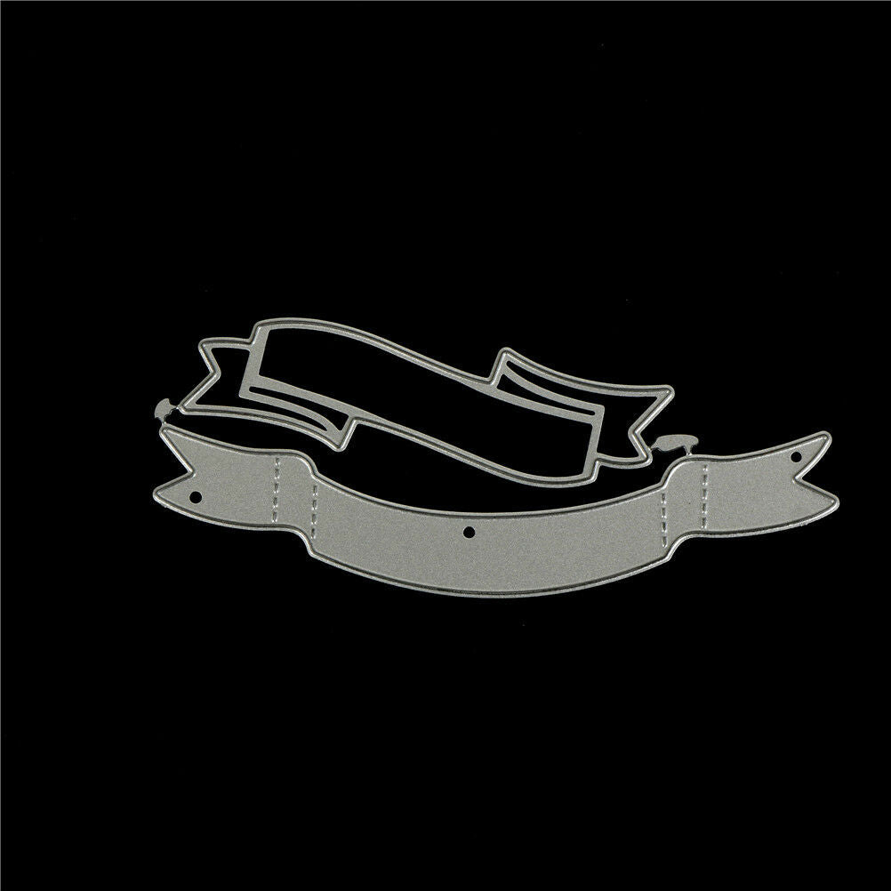 Party Ribbon framed Metal Cutting Dies For Scrapbooking Card Craft Deco.l8
