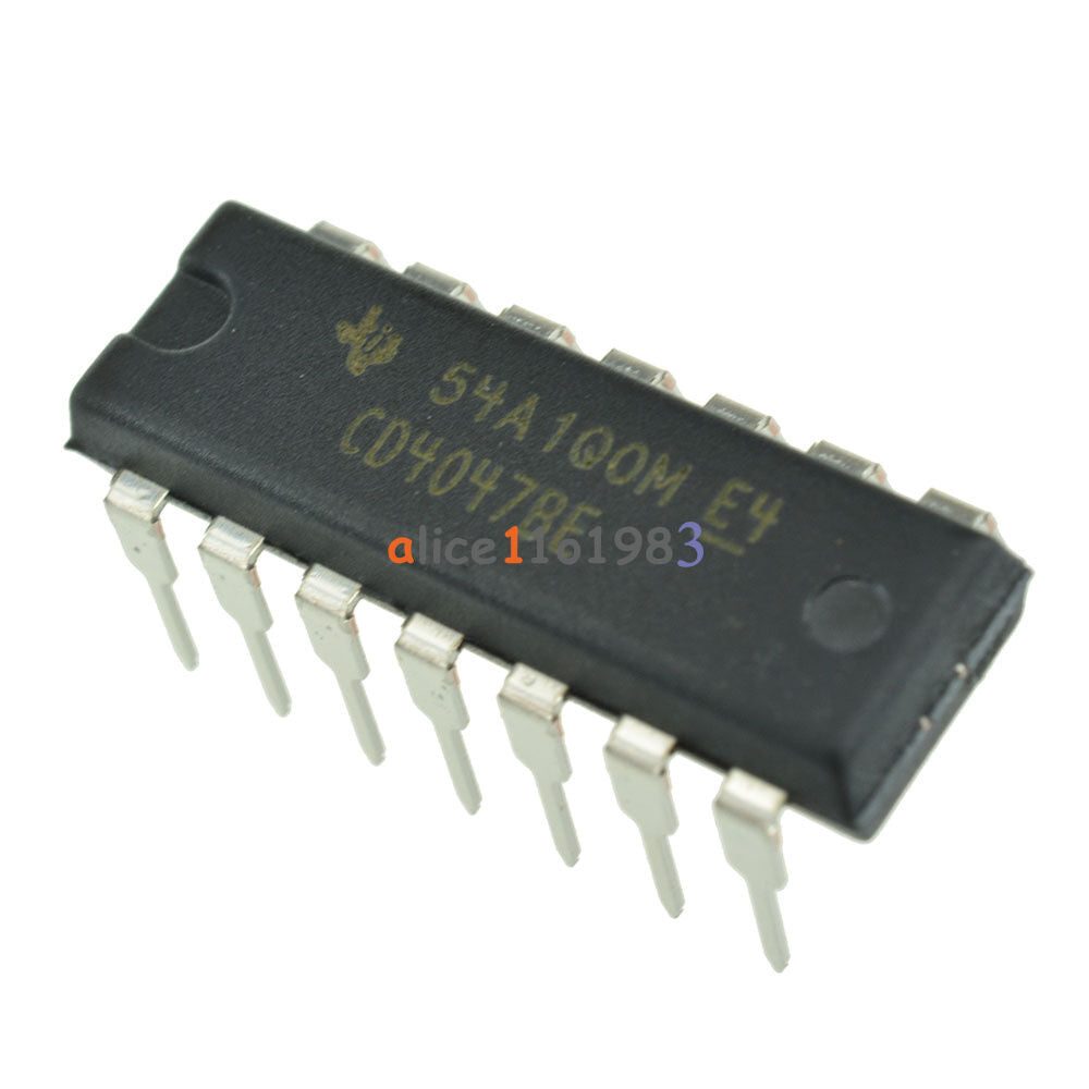 5PCS CD4047BE CD4047 CMOS Monostable Multivibrators DIP14 DIP-14 TI IC