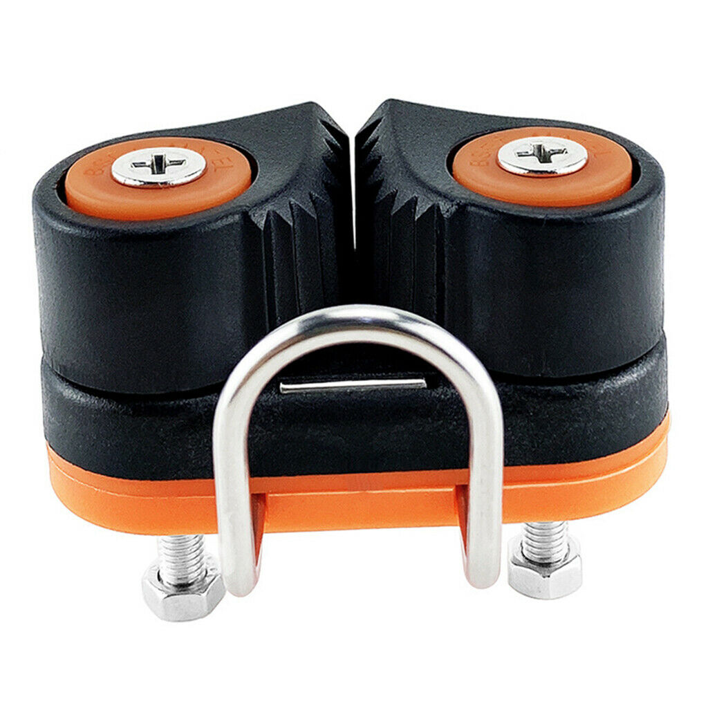 2pcs Composite 2 Row Ball Bearing Sailboat Cam Cleat Breaking Load 900kg