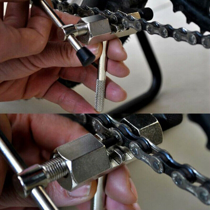 Bicycle Tools Bike Steel Chain Breaker Splitter Cutter Repair Tool Silv.l8