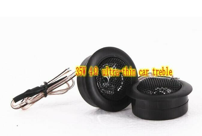 2pcs 4Ω 35W~120W 93dB Car tweeter Speaker Treble HiFi Audio Loudspeaker