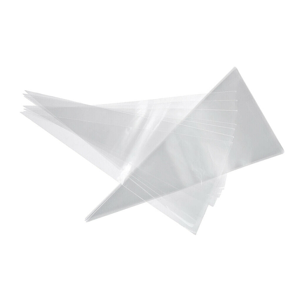50 Pcs Cone Sweet Candy Cellophane Bags for Gift Packaging Wrapping Decor