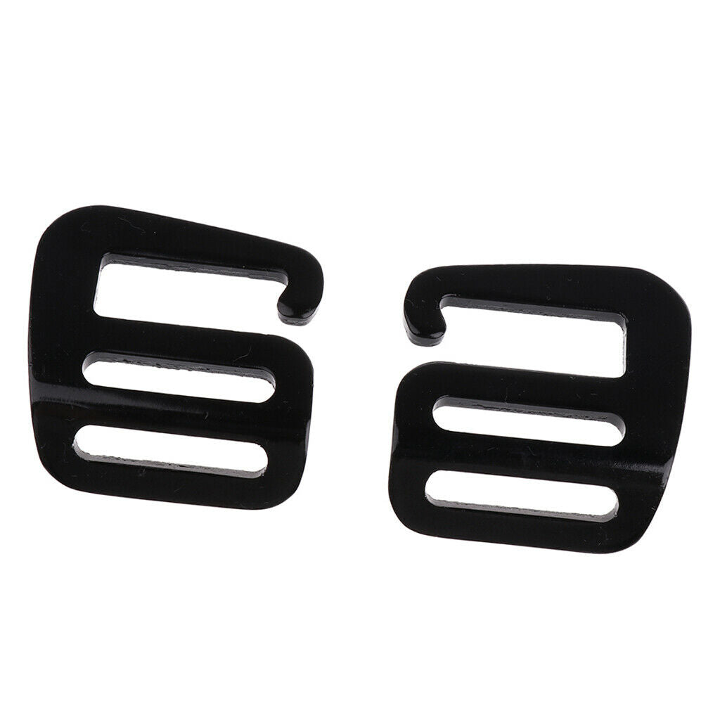 10Pcs G Hook Webbing Buckle Quick Release for Backpack Strap Belt Webbing