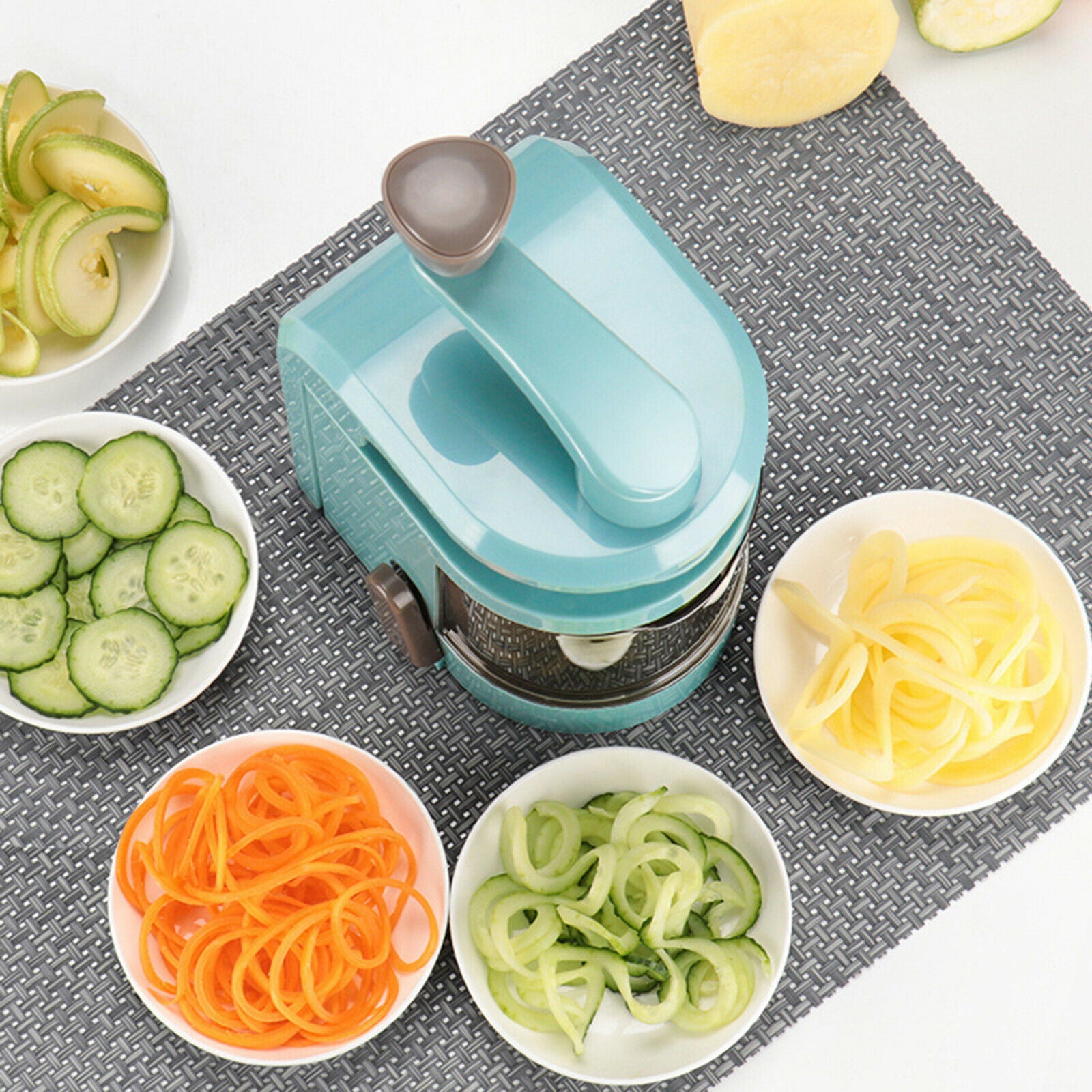 Vegetable Slicer Cutter Food Grater Zucchini Noodles Maker Kitchen Tool