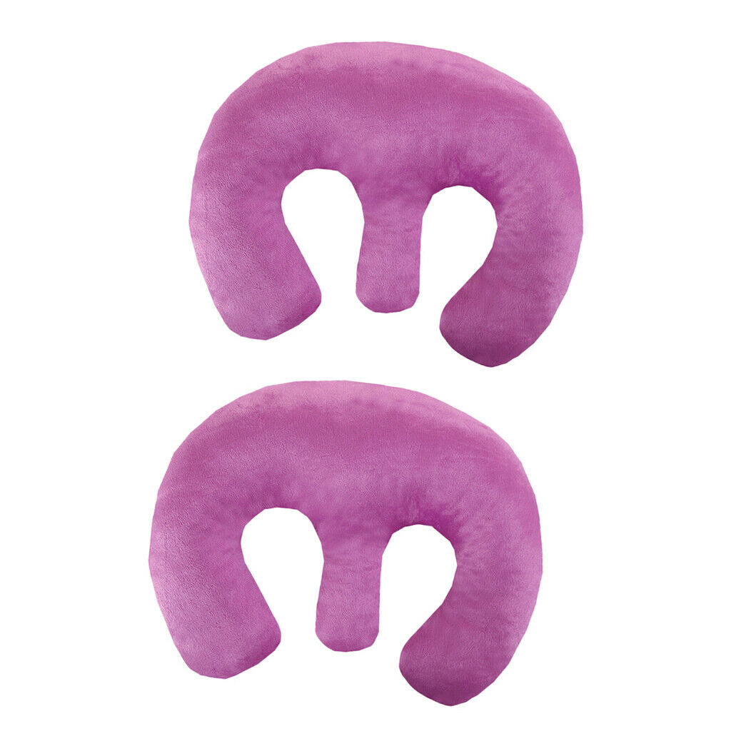 2X Portable Soft Chest Pillow Pads SPA Massage Cushions for Beauty Salon