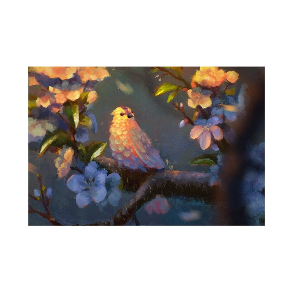 Flower And Bird Art Poster Wall Hanging Decoration Canvas Prints