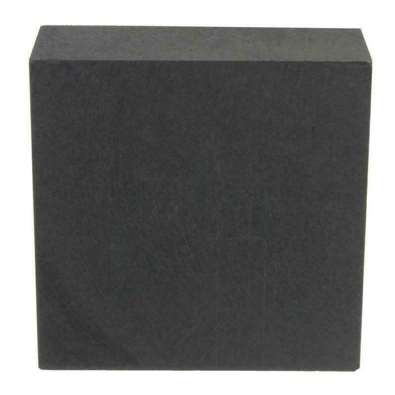 1pcs 99.9% High Purity Fine Grain Graphite Ingot Blank Block Sheet 50x50x20mm