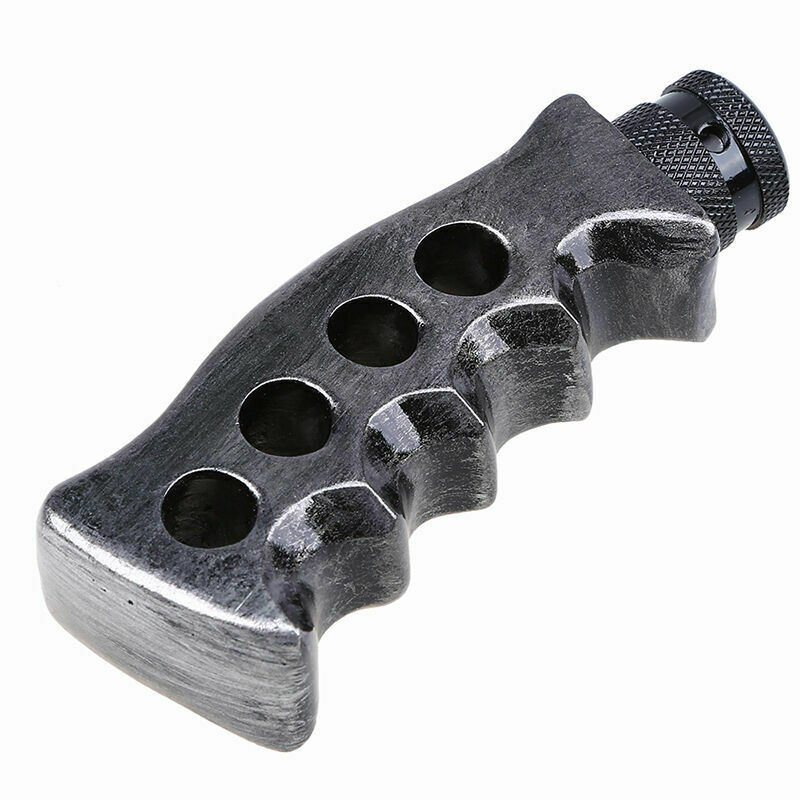 Grey Universal Car Auto Gun Grip Gear Manual Shift Knob Shifter Handle Lever