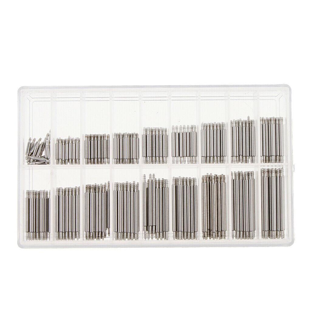 360pcs/Set Watch Pin Spring Bars Size 8mm-25mm Professional Watch Repair